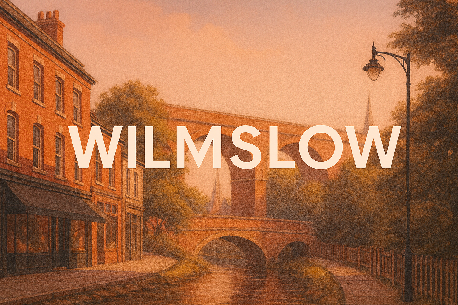 Wilmslow town centre